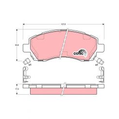 TRW DTEC Brake Pads