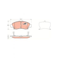 TRW DTEC Brake Pads