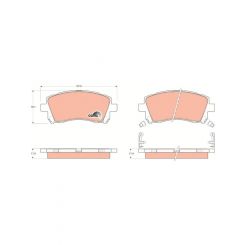 TRW DTEC Brake Pads
