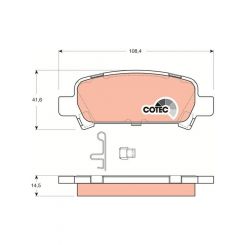 TRW DTEC Brake Pads