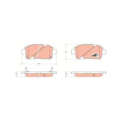 TRW DTEC Brake Pads