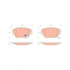 TRW DTEC Brake Pads