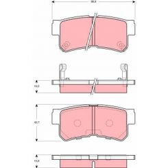 TRW Brake Pads