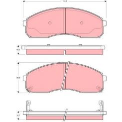 TRW DTEC Brake Pads