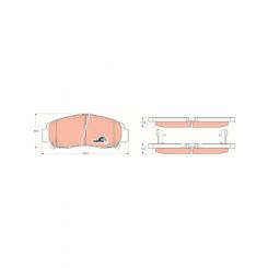 TRW DTEC Brake Pads