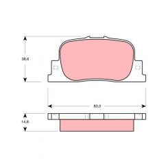 TRW DTEC Brake Pads