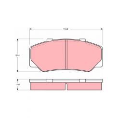 TRW Brake Pads
