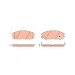 TRW DTEC Brake Pads