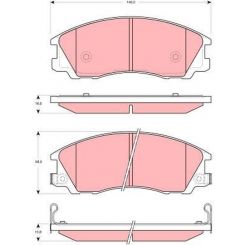 TRW DTEC Brake Pads