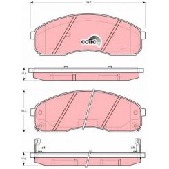 TRW Brake Pads