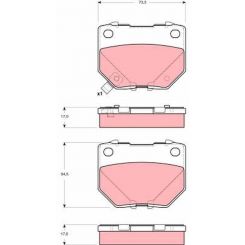 TRW Brake Pads