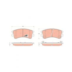 TRW DTEC Brake Pads