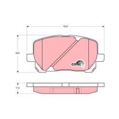 TRW DTEC Brake Pads
