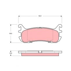 TRW DTEC Brake Pads
