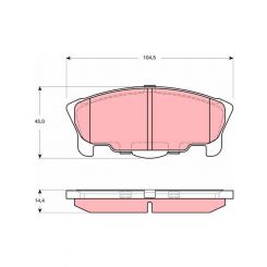 TRW Brake Pads