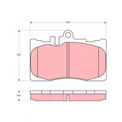 TRW Brake Pads