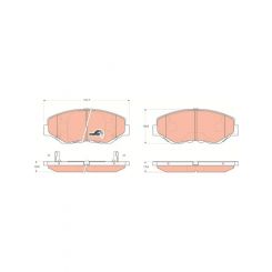 TRW DTEC Brake Pads