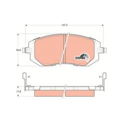 TRW DTEC Brake Pads