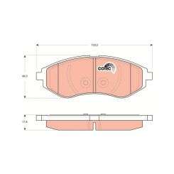 TRW DTEC Brake Pads