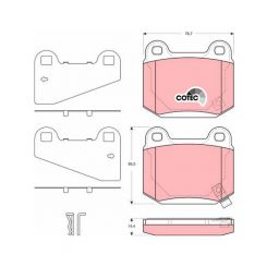 TRW Brake Pads