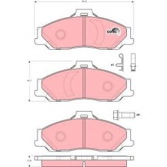 TRW DTEC Brake Pads