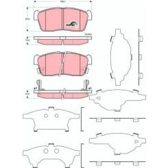 TRW Brake Pads