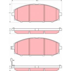 TRW Brake Pads
