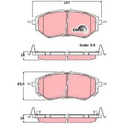 TRW DTEC Brake Pads