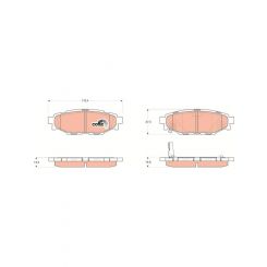 TRW DTEC Brake Pads