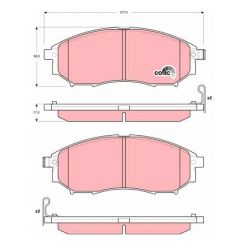 TRW Brake Pads