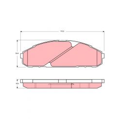 TRW DTEC Brake Pads