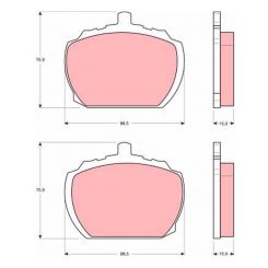 TRW Brake Pads