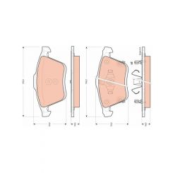 TRW Brake Pads