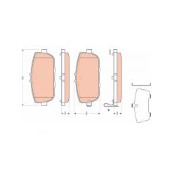 TRW Brake Pads