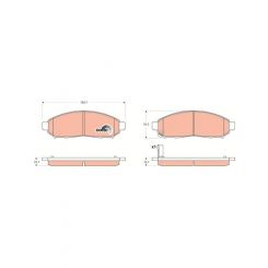 TRW DTEC Brake Pads