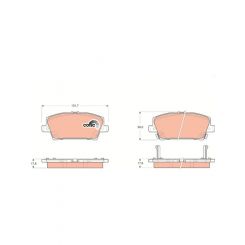 TRW Brake Pads