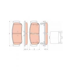 TRW Brake Pads