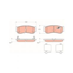 TRW Brake Pads