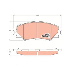 TRW DTEC Brake Pads