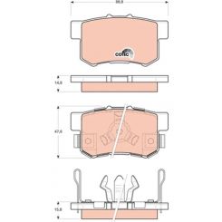 TRW Brake Pads