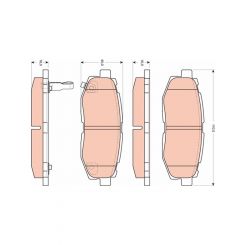 TRW Brake Pads