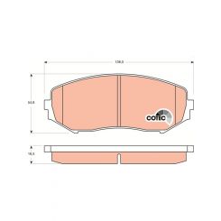 TRW Brake Pads