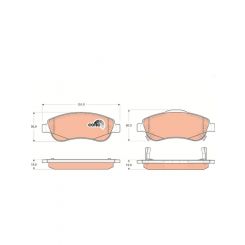 TRW Brake Pads