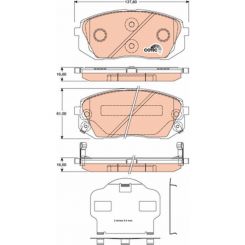 TRW Brake Pads