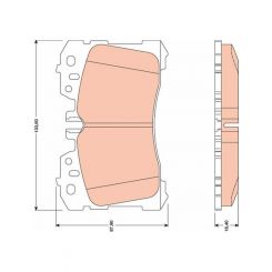 TRW Brake Pads