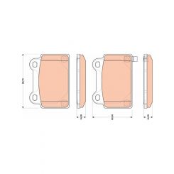 TRW Brake Pads