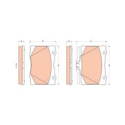TRW Brake Pads