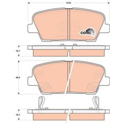 TRW Brake Pads