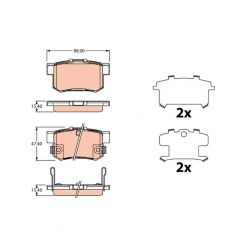 TRW Brake Pads