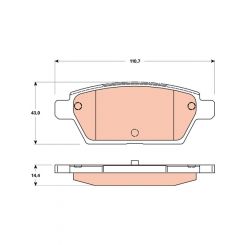TRW Brake Pads
